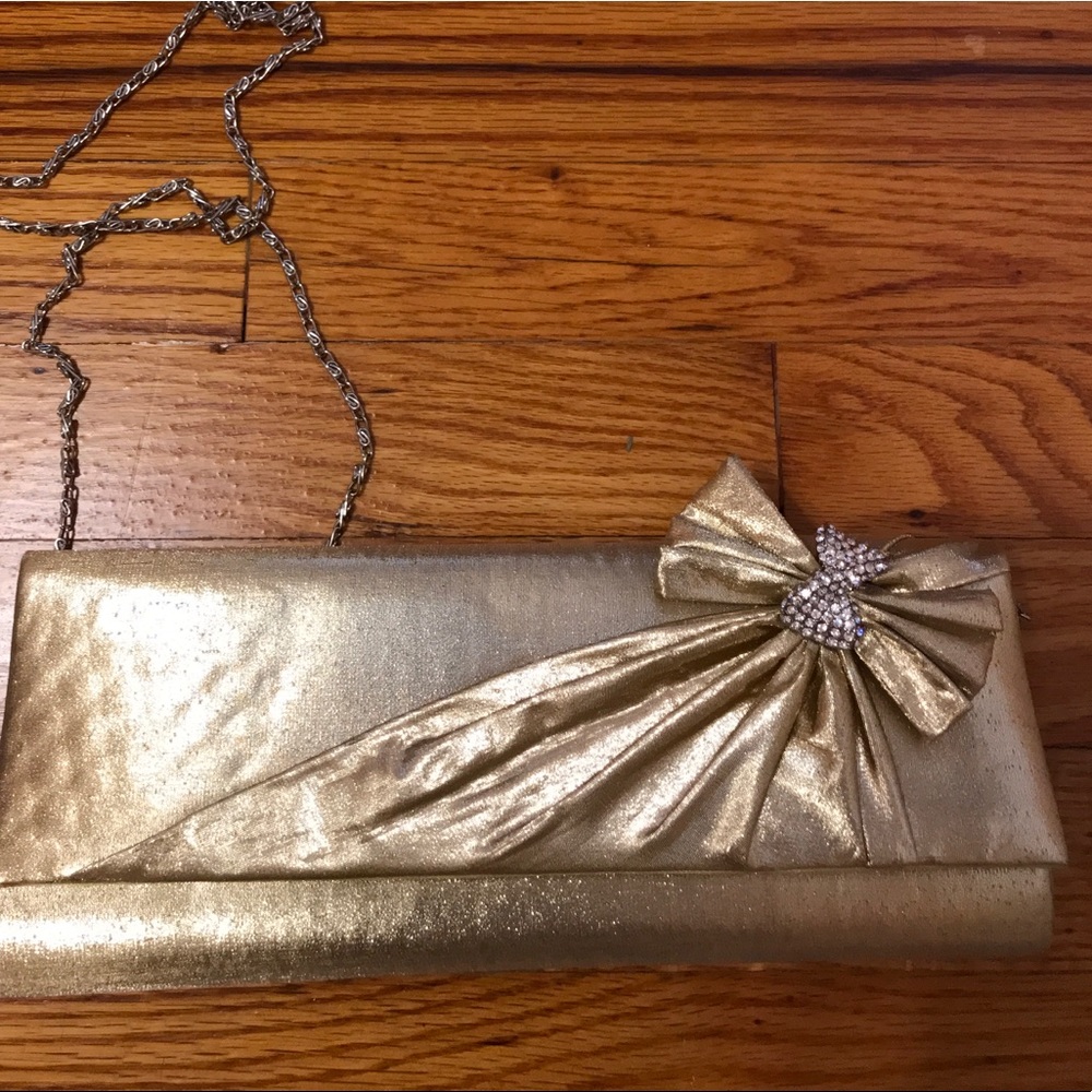 Gold Evening Clutch.
